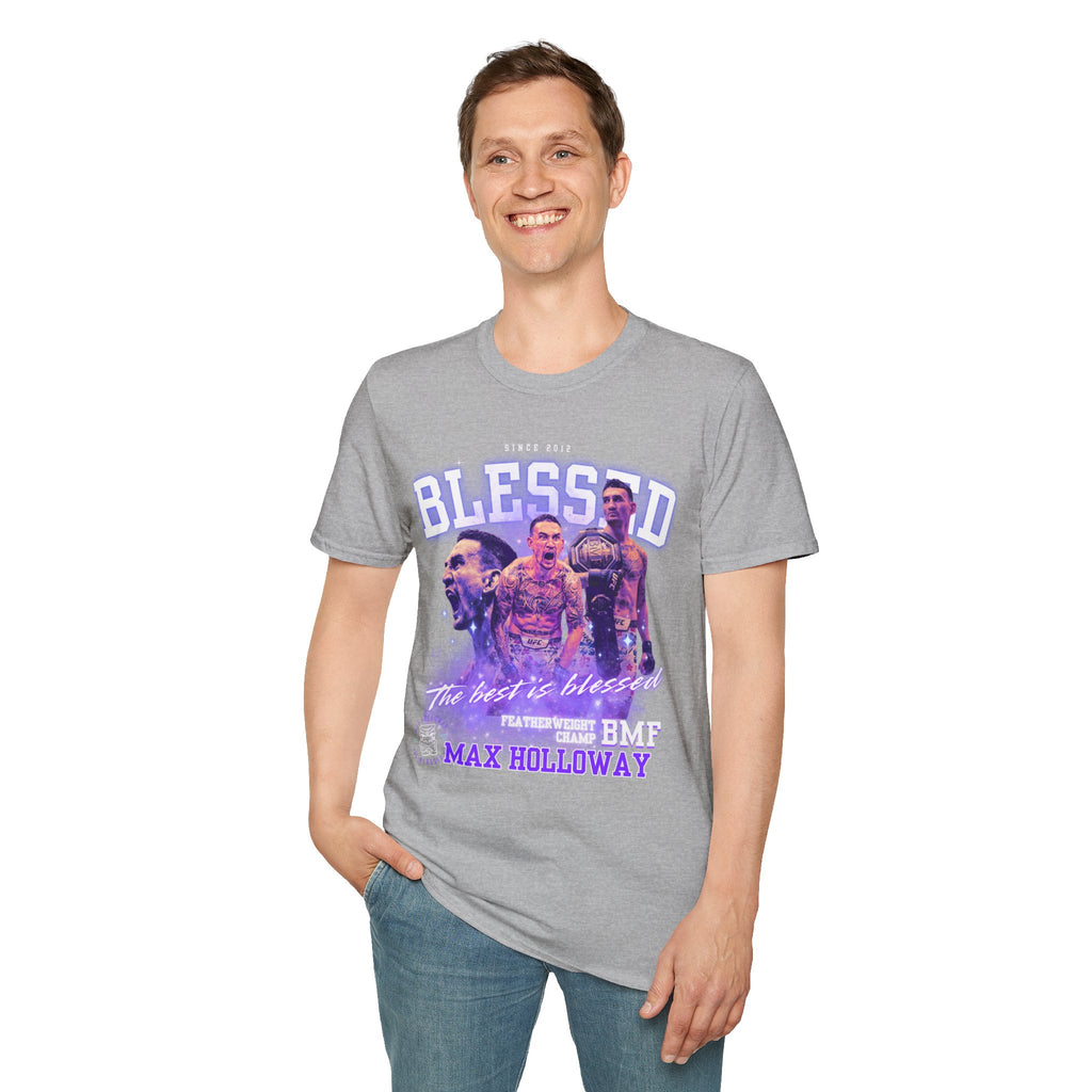 Camiseta Max Holloway "Blessed"