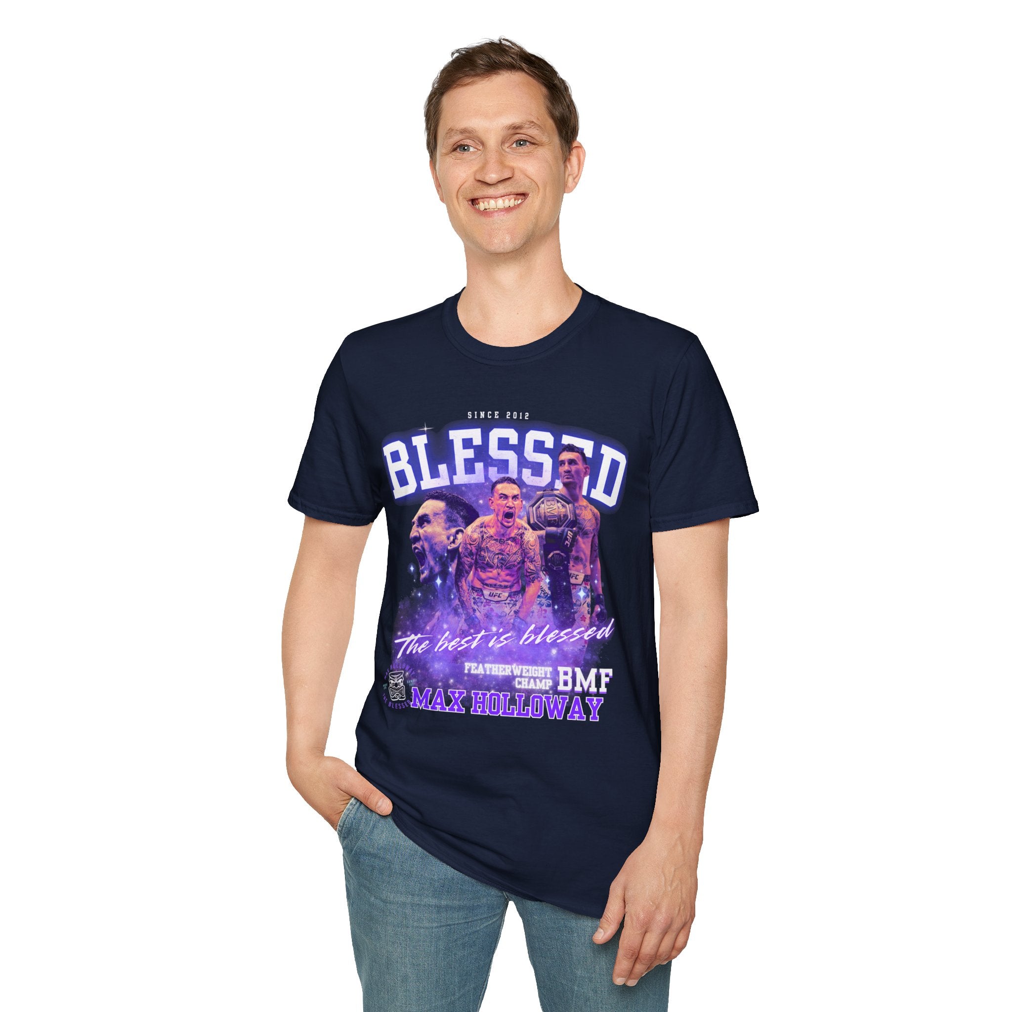 Camiseta Max Holloway "Blessed"