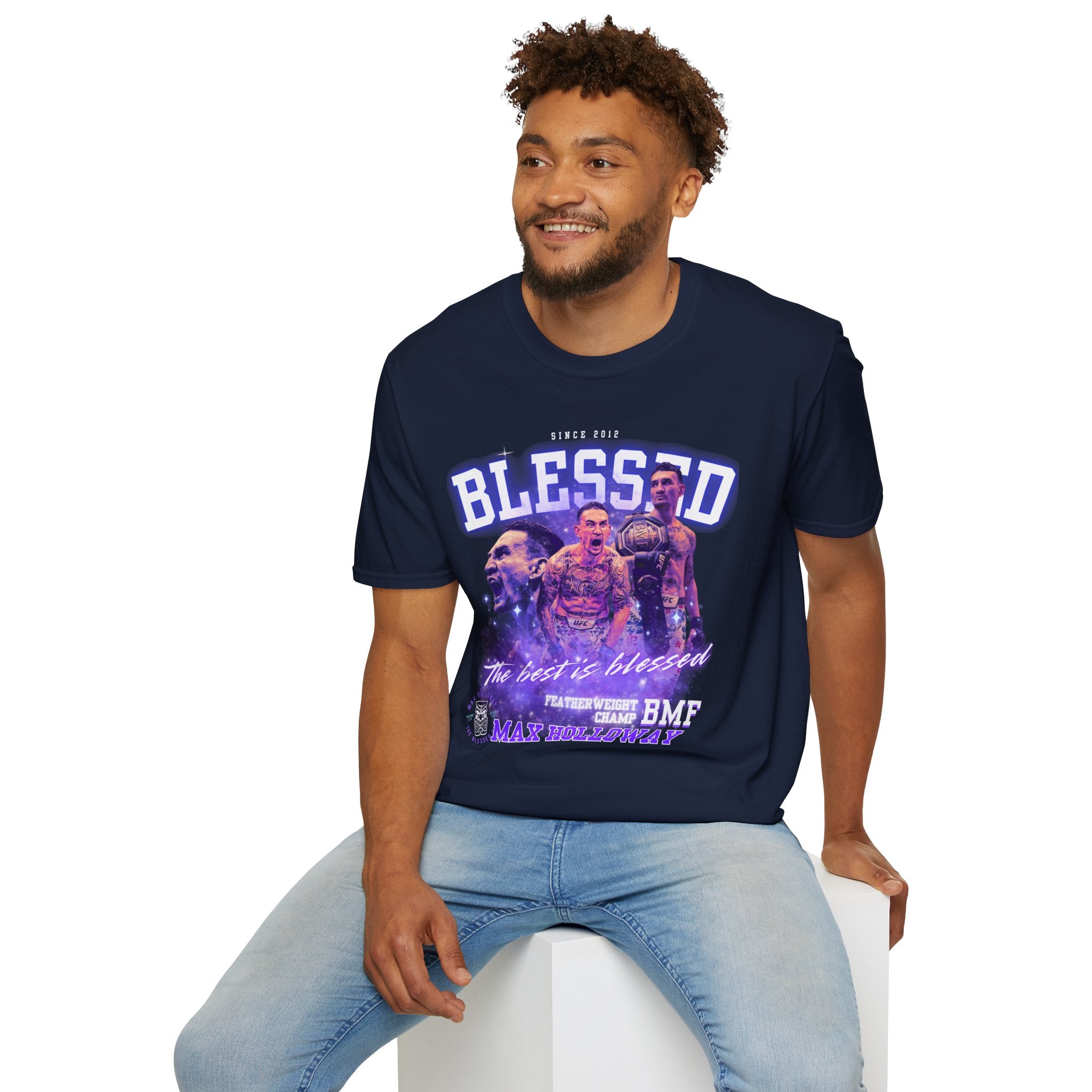 Camiseta Max Holloway "Blessed"