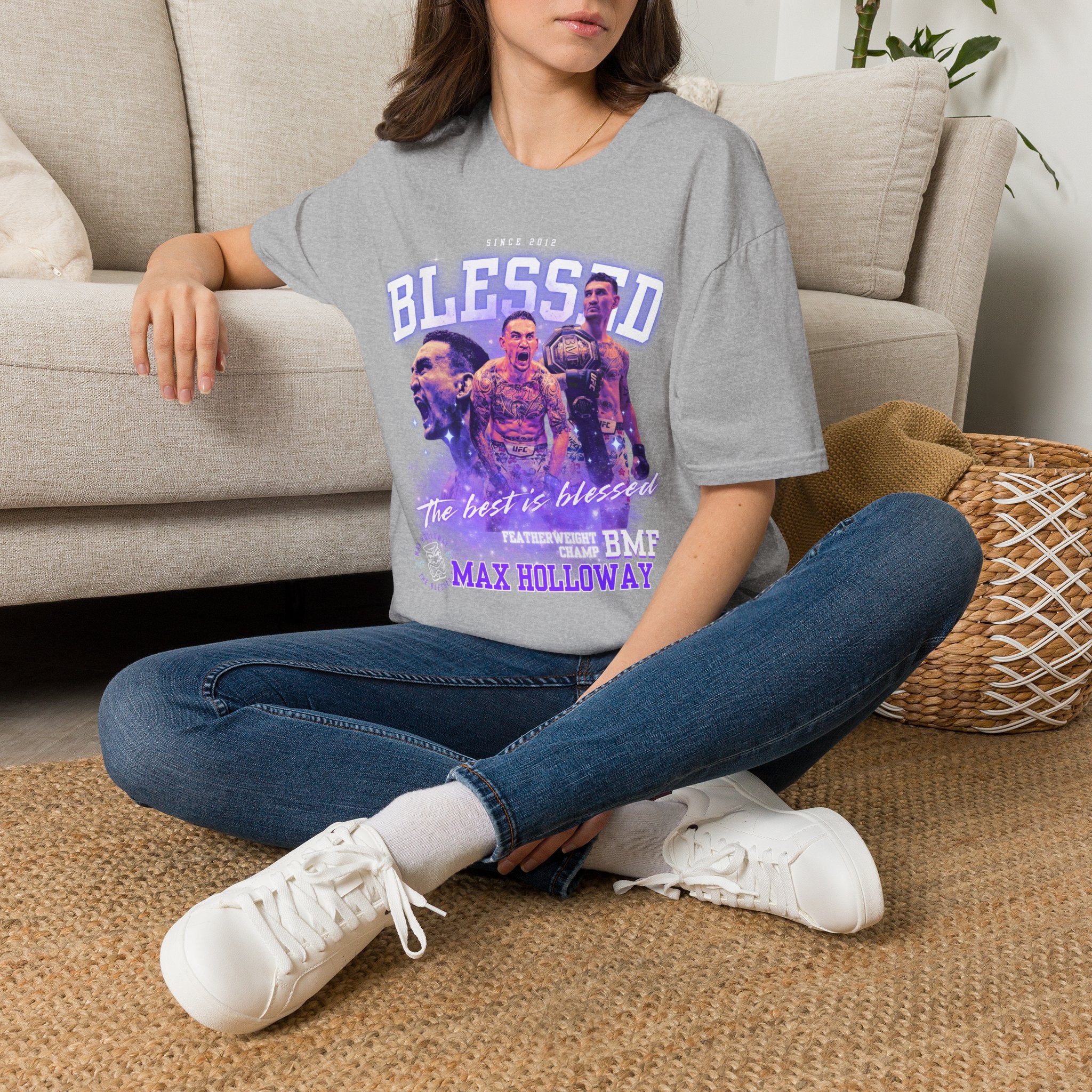 Camiseta Max Holloway "Blessed"