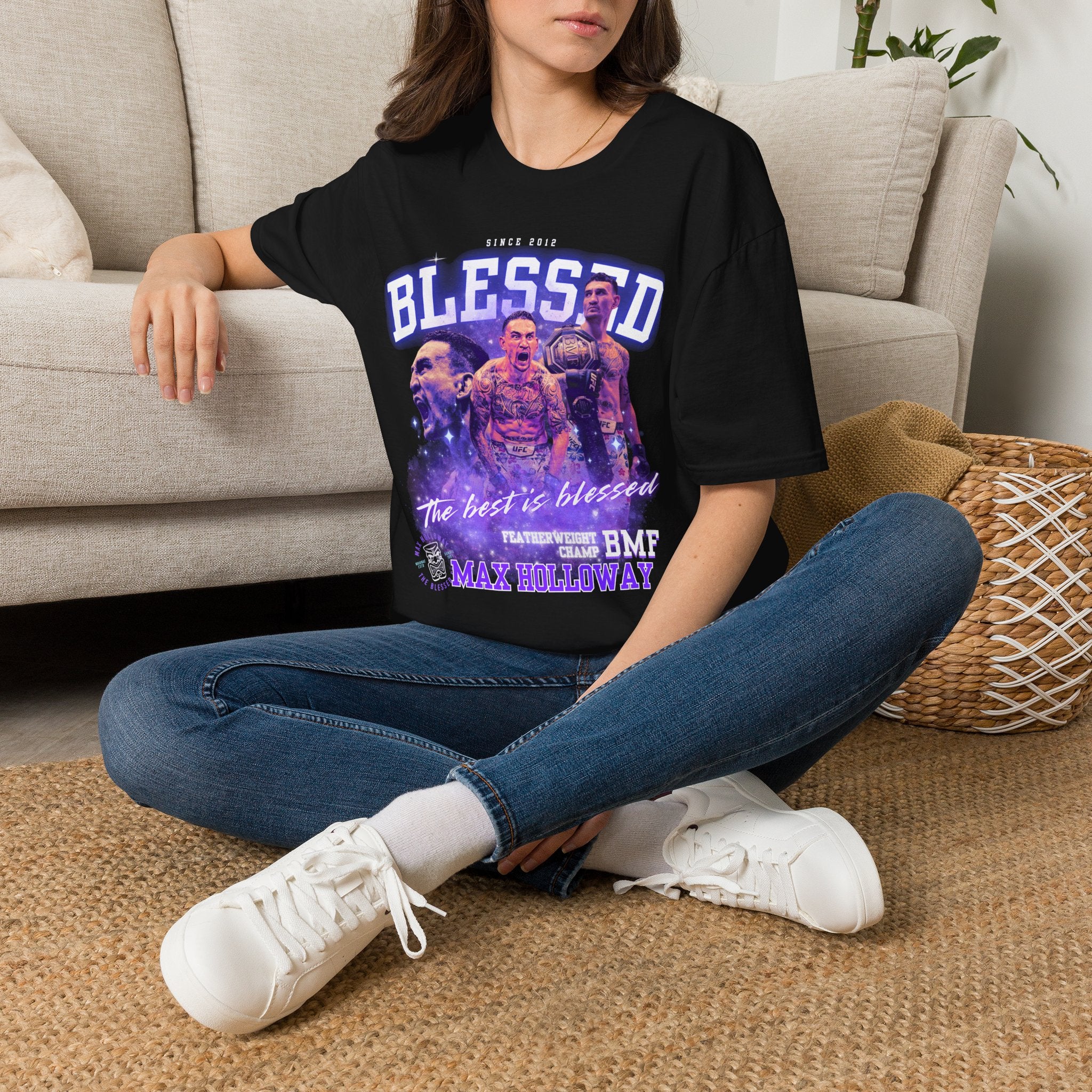 Camiseta Max Holloway "Blessed"