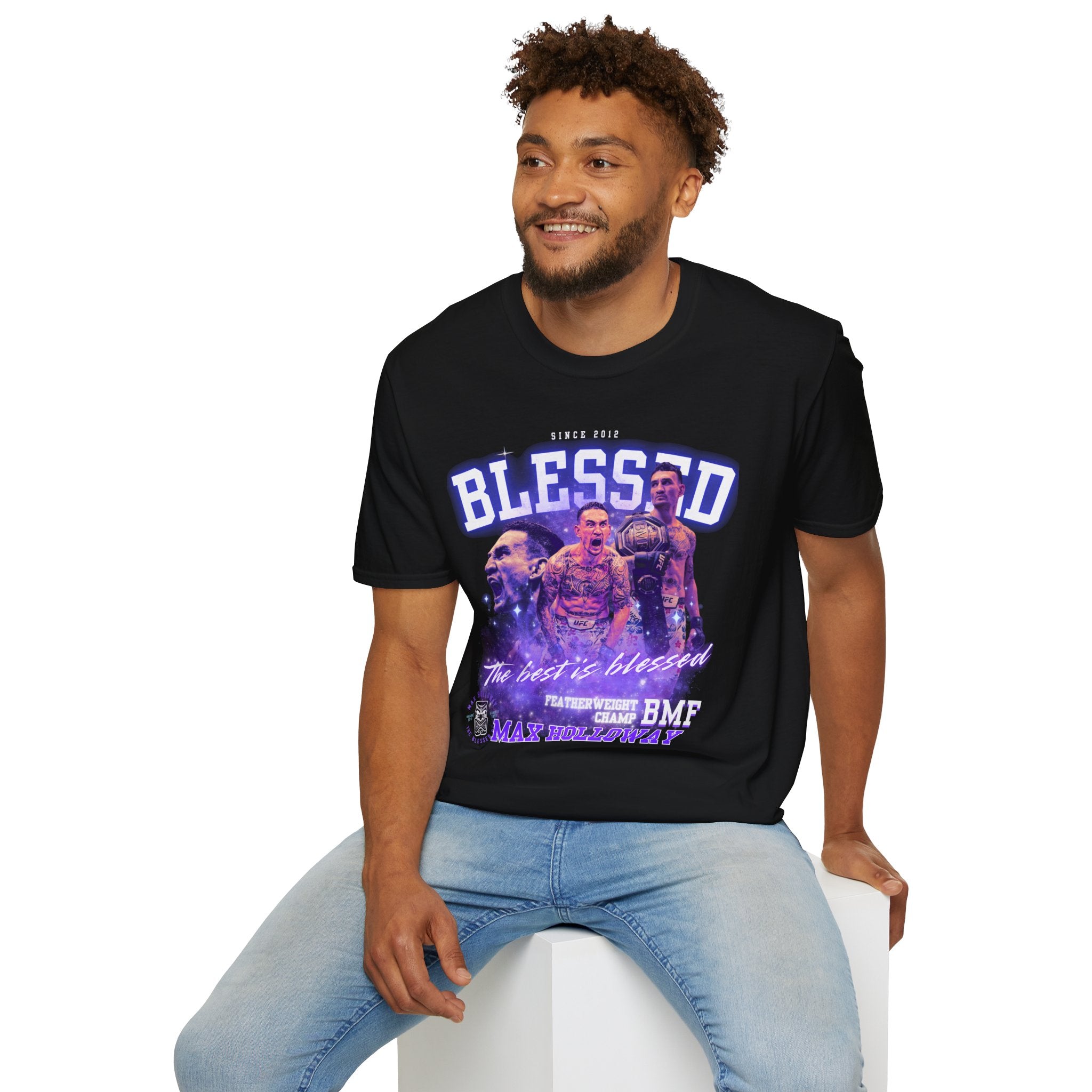 Camiseta Max Holloway "Blessed"